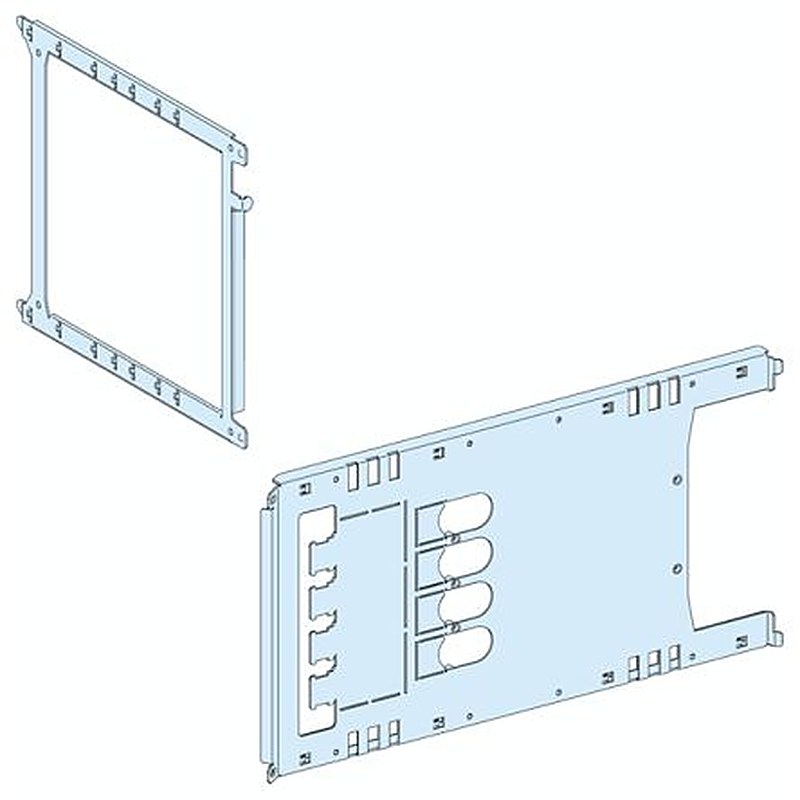 Schneider Electric PrismaSeT P Series Sheet Steel Mounting Plate for Use with PrismaSeT P Cubicle, PrismaSeT G Enclosure