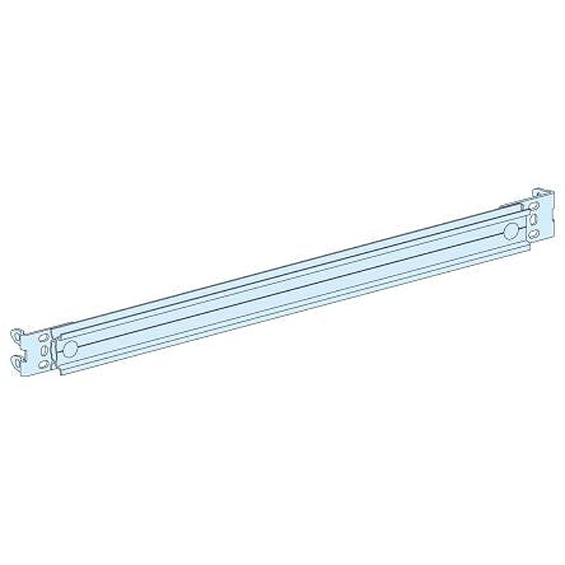 Schneider Electric PrismaSeT P Series Metal Rail for Use with PrismaSeT PrismaSeT P 39 mm x 39 mm x 629mm