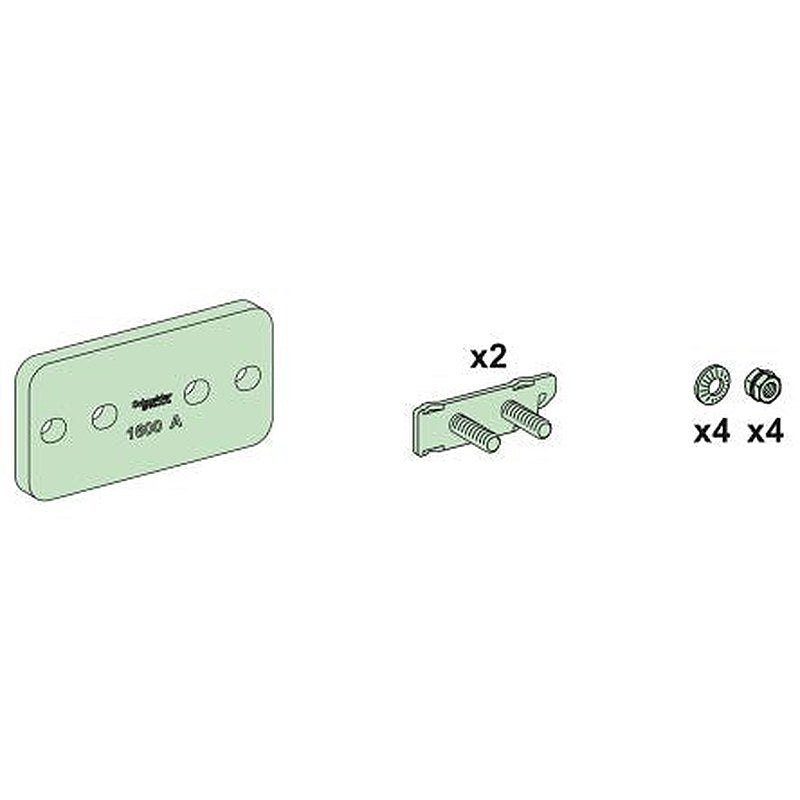 Schneider Electric Linergy Series Joint for Use with Linergy LGYE Busbar, PrismaSeT P Enclosure 170 mm x 170 mm x 70mm