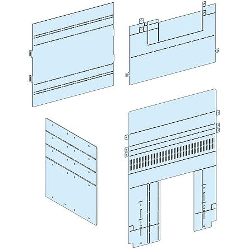 Schneider Electric LVS Series Front Plate for Use with Enclosure x 573mm