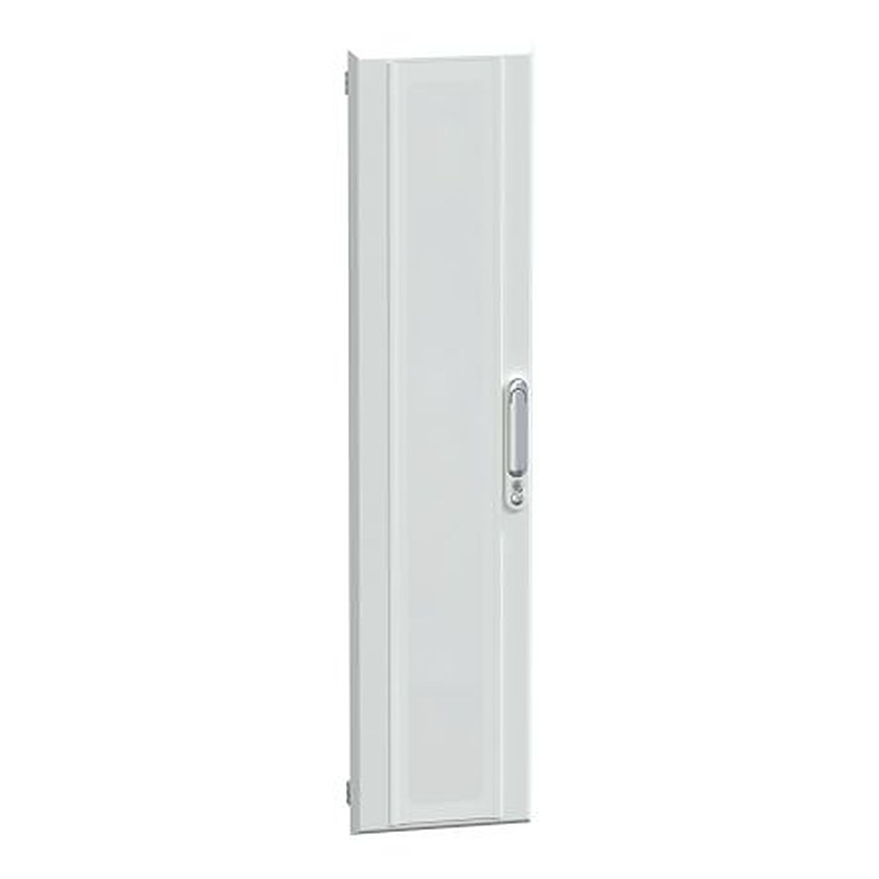 Schneider Electric PrismaSeT G Series Lockable Polyamide, Treated Sheet Steel, Glass Black RAL 9003 Transparent, 1230 mm