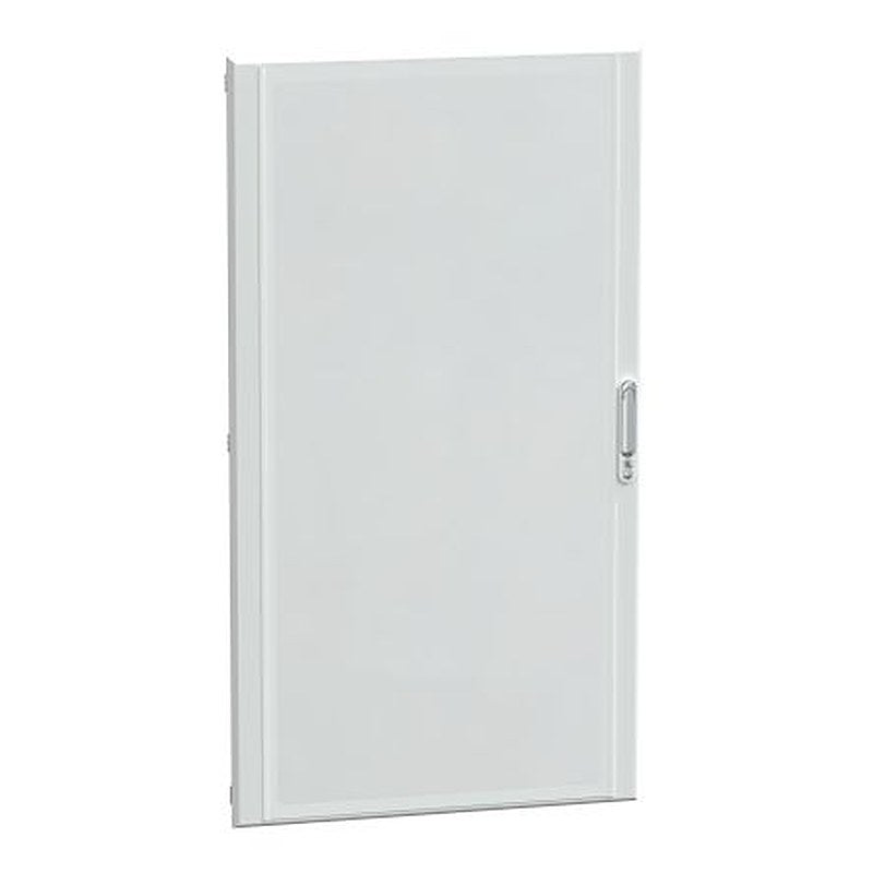 Schneider Electric PrismaSeT G Series Lockable Steel, Glass Black RAL 9003 Transparent, 1530 mm H, 850mm W, 40 mm D, 40