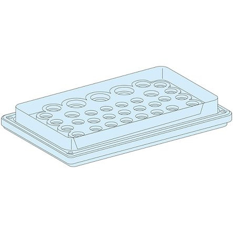 Schneider Electric PrismaSeT G Series Gland Plate for Use with PrismaSeT PrismaSeT G Enclosure 180 mm x 180 mm x 600mm