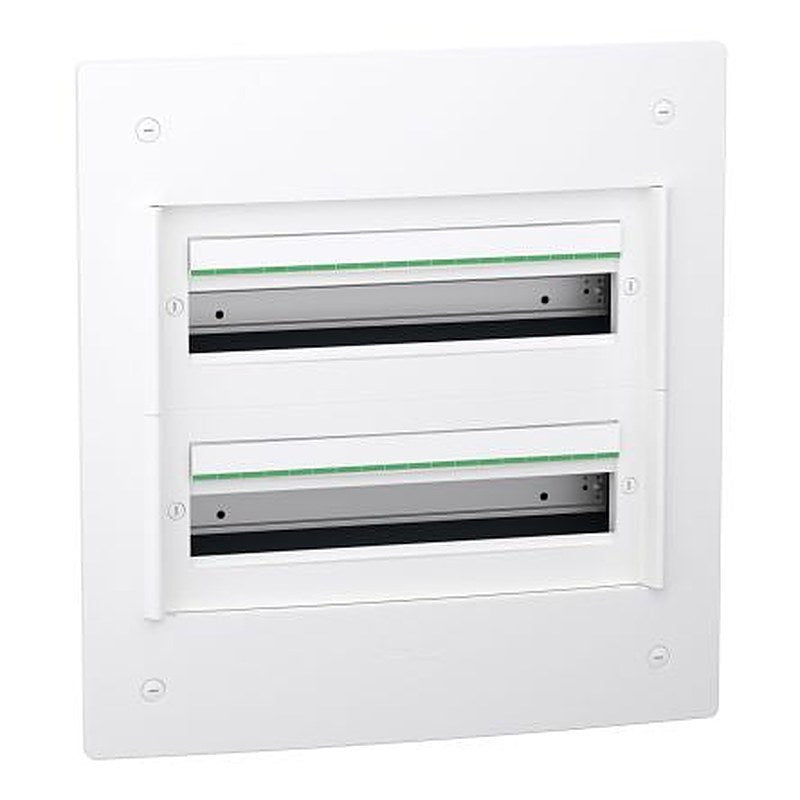 Schneider Electric White Plastic PrismaSeT XS Control Station Enclosure - 2 Hole