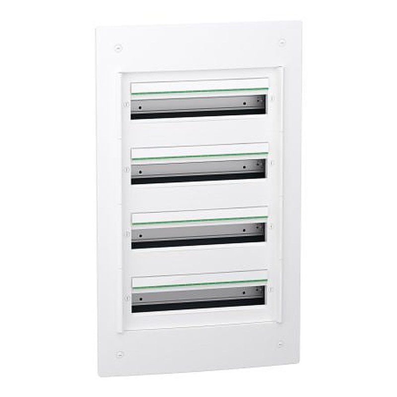 Schneider Electric White Plastic PrismaSeT XS Control Station Enclosure - 4 Hole