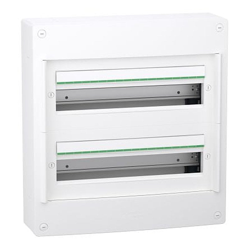 Schneider Electric LVSXT Series White Technoplastic Enclosure, IP30, IP40, IK08, IK09 450 mm, 125 mm, 426 mm