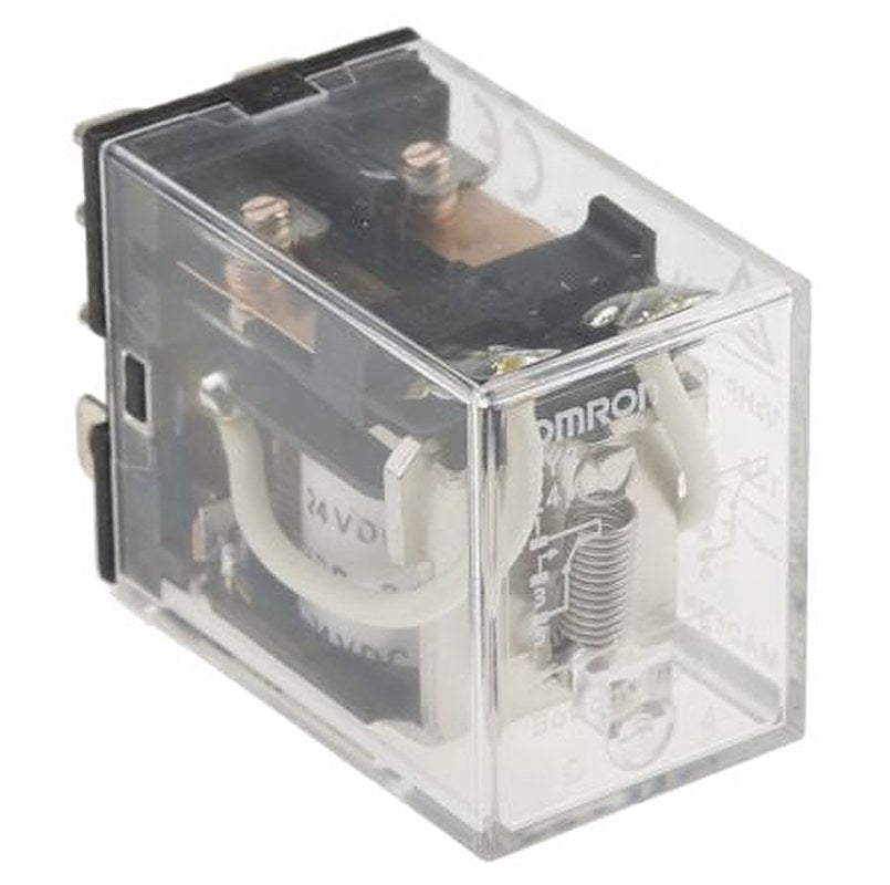 Omron Power Relay, 24V dc Coil, 10A Switching Current, DPDT