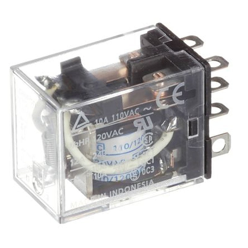 Omron Power Relay, 110V ac Coil, 10A Switching Current, DPDT