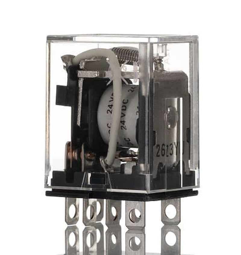 Omron Power Relay, 24V dc Coil, 10A Switching Current, DPDT