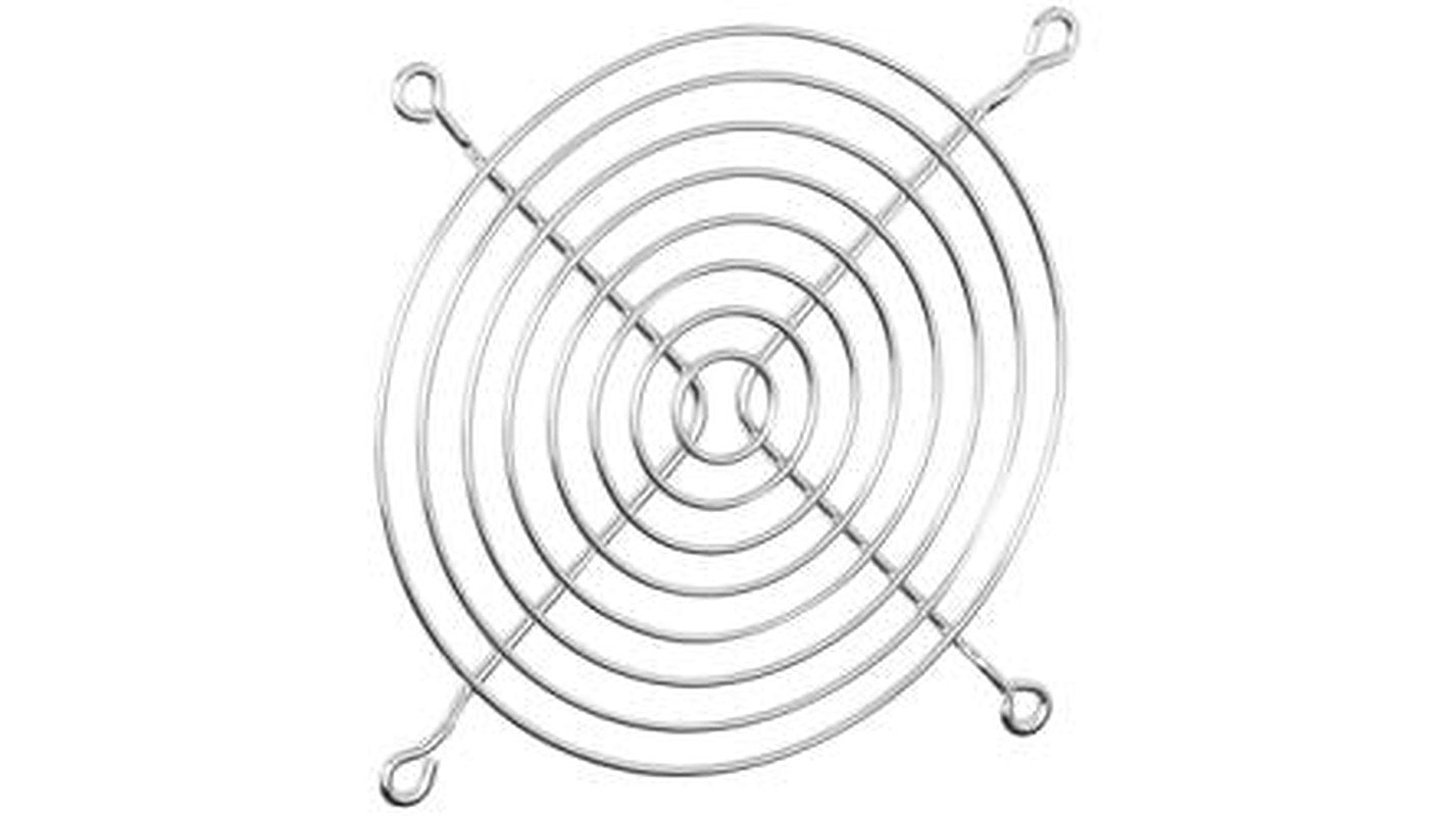 ebm-papst LZ30-3 Series Steel Finger Guard for 119 x 119 mm Fans, 4.6 mm Hole Spacing 119 mm 119mm