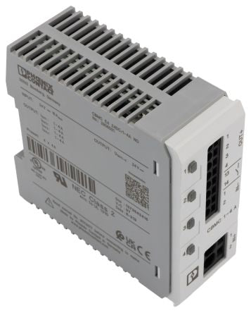 Phoenix Contact CBMC Electronic Circuit Breaker 4A 24V, DIN Rail Type E