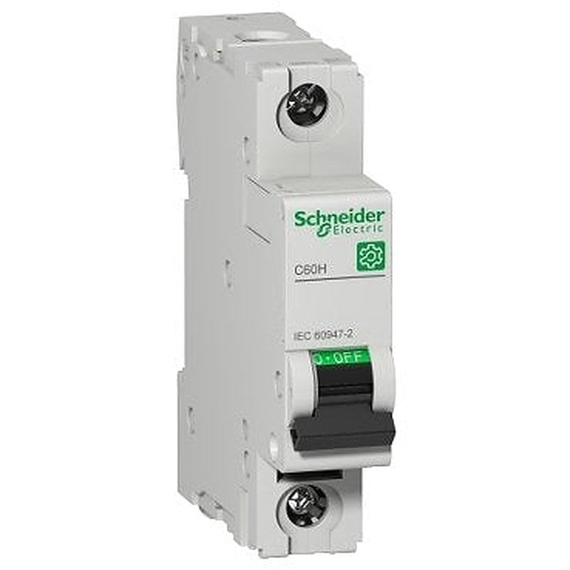 Miniature circuit breaker (MCB), Multi9 C60H, 1P, 20A, D curve, 15kA (IEC/EN 60947-2) (Miniature circuit breaker (MCB) Multi9 C60H) is a Schneider Electric product. Designed for reliable performance and long service life. Available across Iraq — contact us for pricing and delivery options.