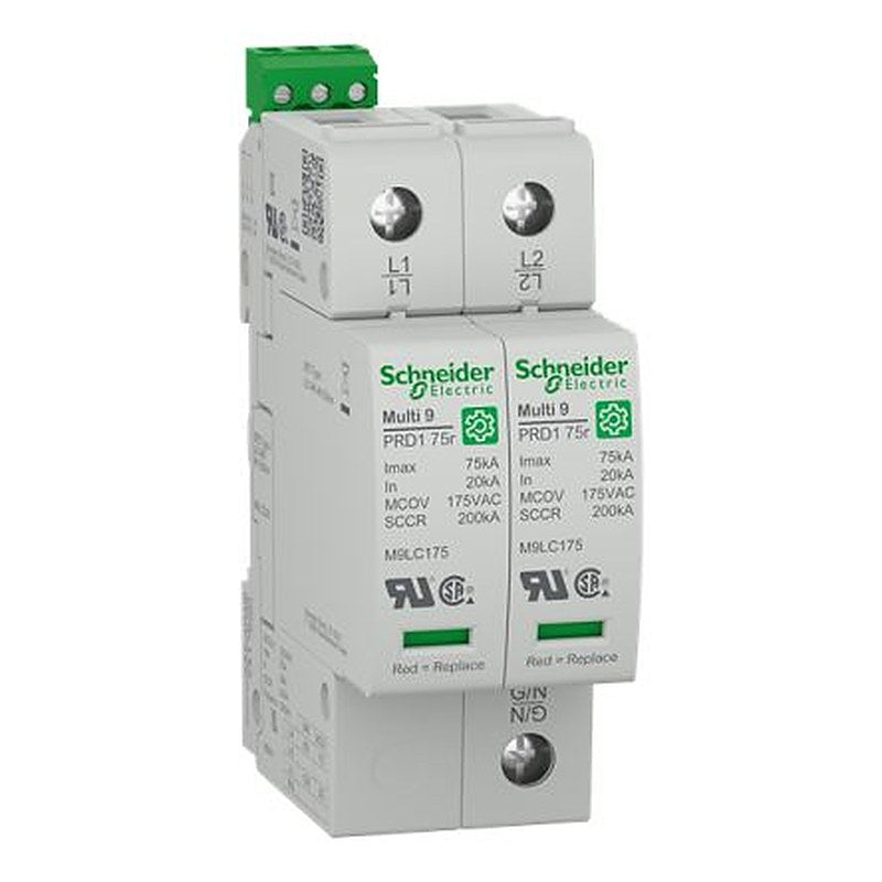 Schneider Electric Surge Arrester, 75 kA, 1200 V, DIN Rail