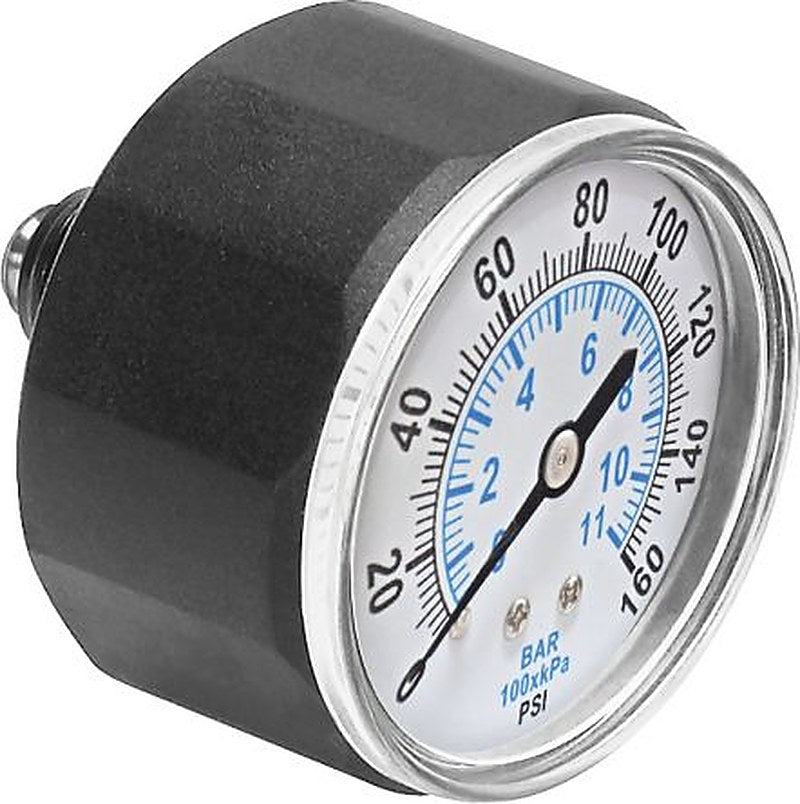 Festo M5 In-line Installation Pressure Gauge, 27 mm, 11 bar