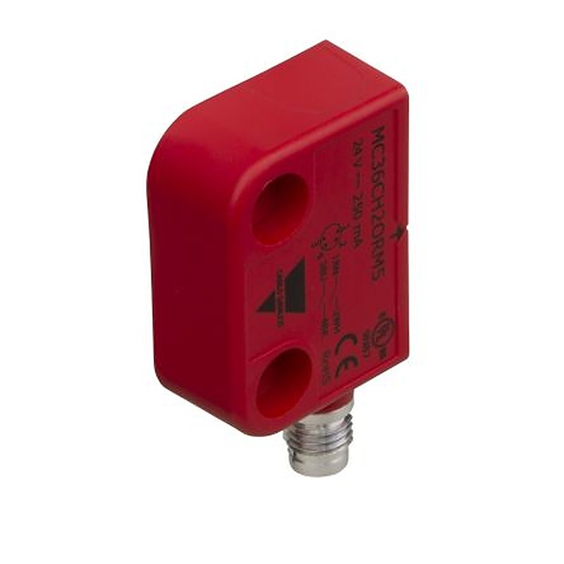 Carlo Gavazzi MC36C Series Magnetic Safety Switch, Plastic Housing, 24V dc, 2 NO, Cable