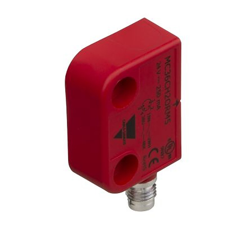 Carlo Gavazzi MC36C Series Magnetic Safety Switch, Plastic Housing, 24V dc, 2 NO, Cable