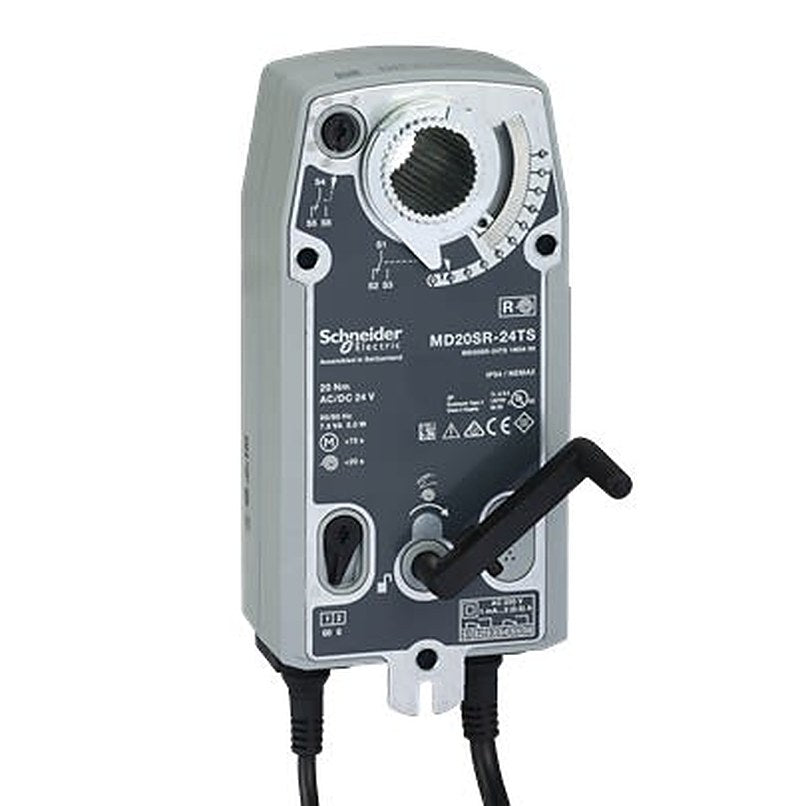 Schneider Electric On-Off Switch Damper Actuator, 2 Nm, 24V