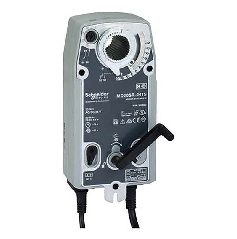 Schneider Electric On-Off Switch Damper Actuator, 2 Nm, 24V, 240 V