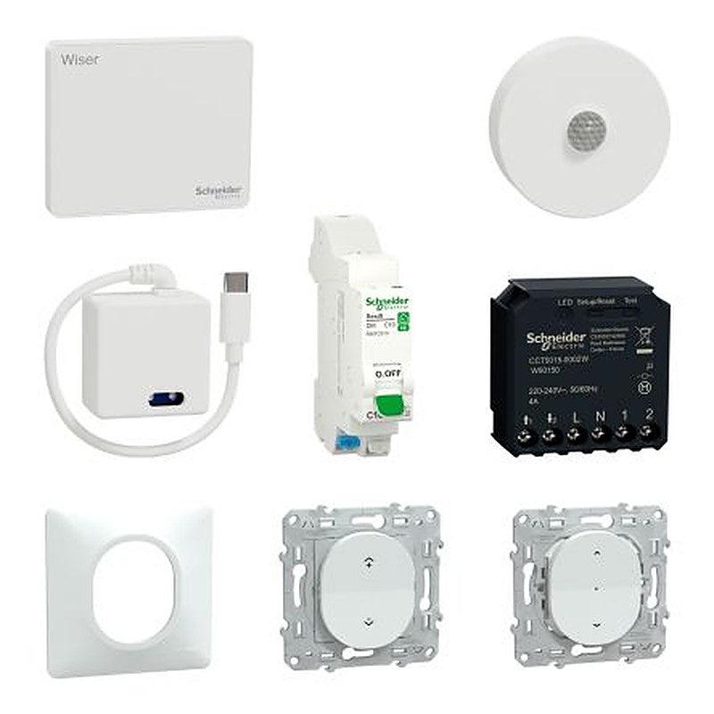 Schneider Electric MD3RESIVOLROUL PLC CPU Starter Kit, Didactique