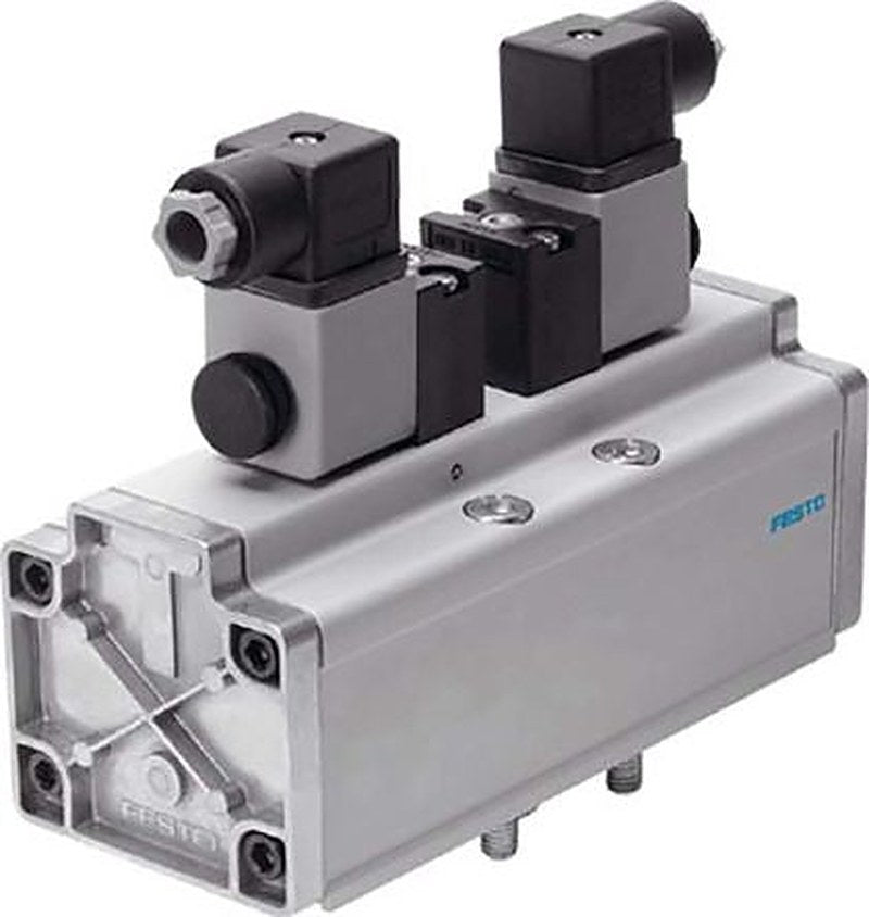 Festo Pneumatic Solenoid/Pilot-Operated Control Valve - 5/3 Closed Electric Metric MDH-5/3G-3/4-D-4-24DC Series 48 V