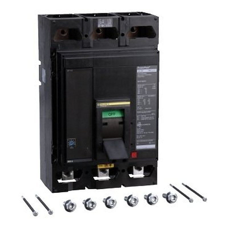 Circuit breaker, PowerPacT M, 800A, 3 pole, 600VAC, 18kA, lugs, ET 1.0, 80% (Circuit breaker PowerPacT M) is a Schneider Electric product. Designed for reliable performance and long service life. Available across Iraq — contact us for pricing and delivery options.