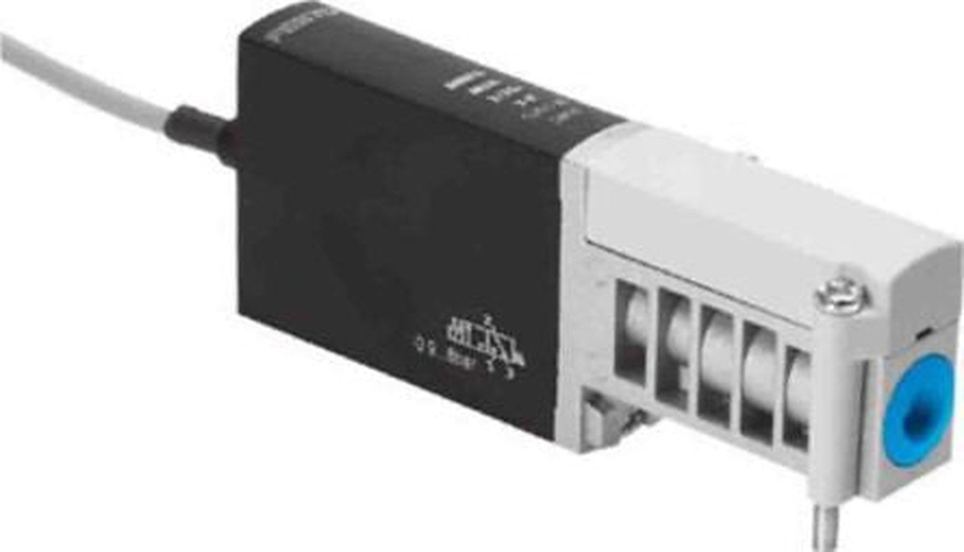 Festo Solenoid Valve - 3/2 Closed Monostable Electric MHA3-MS1H-3/2G-3-K Series 24V
