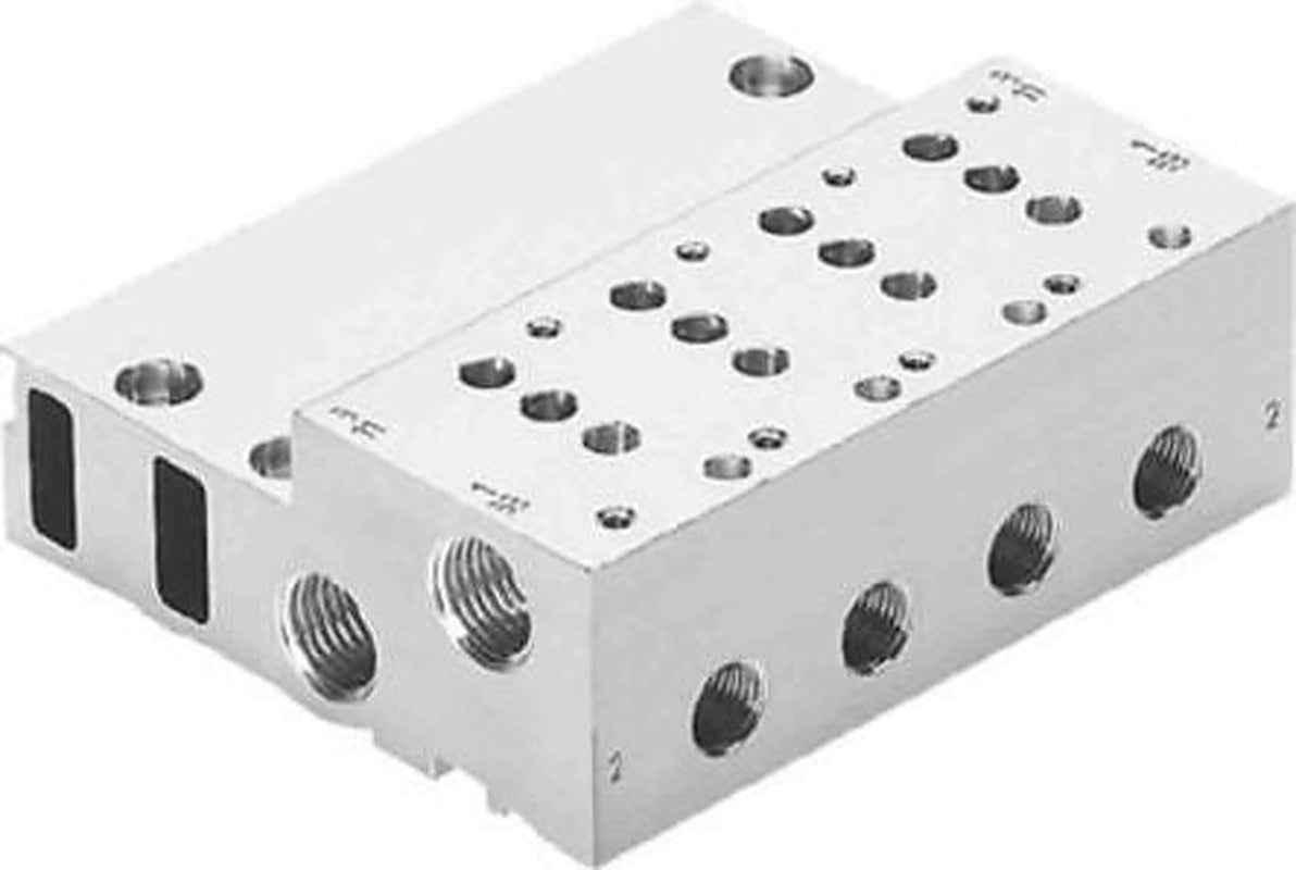Festo MHA3 series 6 station G Manifold for use with Manifold Block Valves MHA3-...-HC/TC, 525223