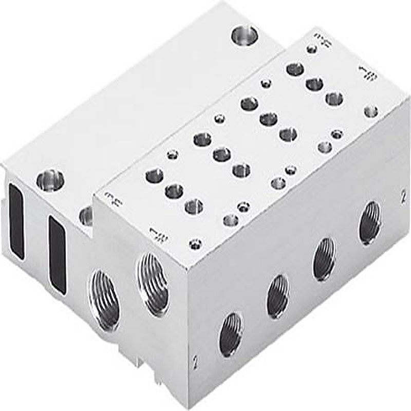 Festo 8 station Manifold for use with Solenoid Valve MHP3, 525224
