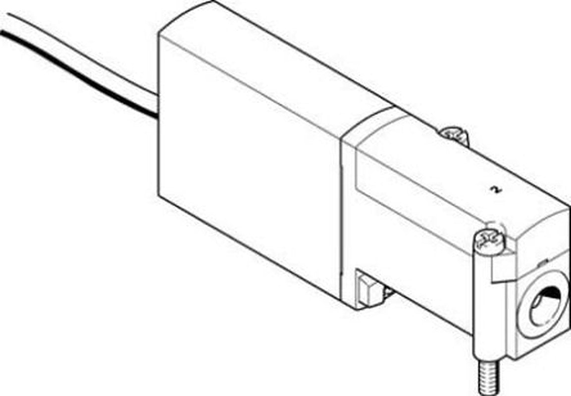 Festo Pneumatic Solenoid/Pilot-Operated Control Valve - 3/2 Closed Monostable Electric Metric MHA4 Series 24V