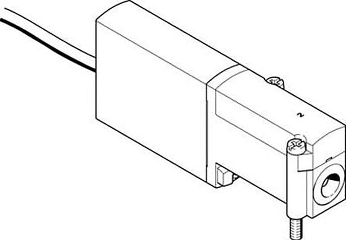 Festo Pneumatic Solenoid/Pilot-Operated Control Valve - Monostable, 3/2 NO Electric Metric MHA4 Series 24V