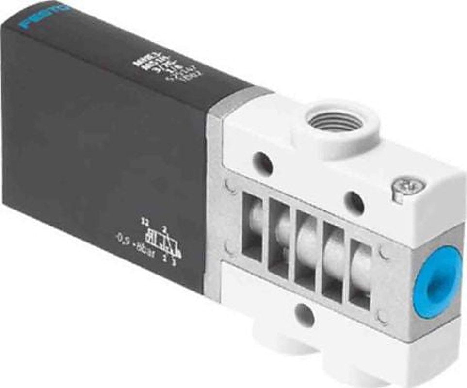 Festo Solenoid Valve - 3/2 Closed Monostable Electric G MHE3-MS1H-3/2G-1/8 Series 24V