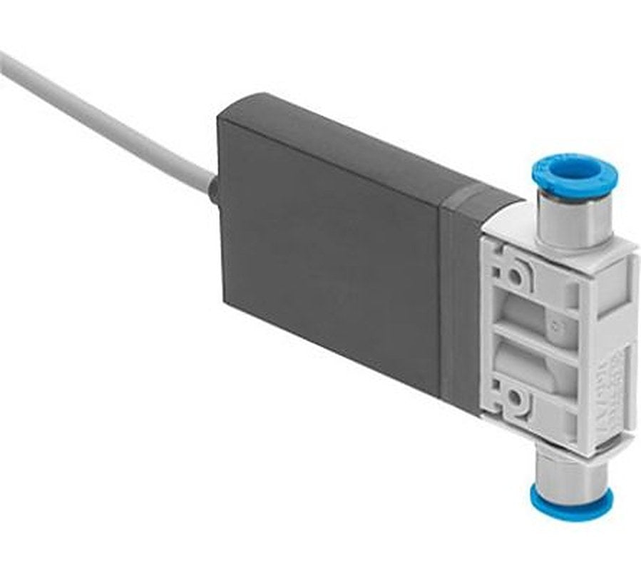 Festo Pneumatic Solenoid Valve - 2/2, Closed, Monostable Electric Metric MHJ10 Series 24V dc