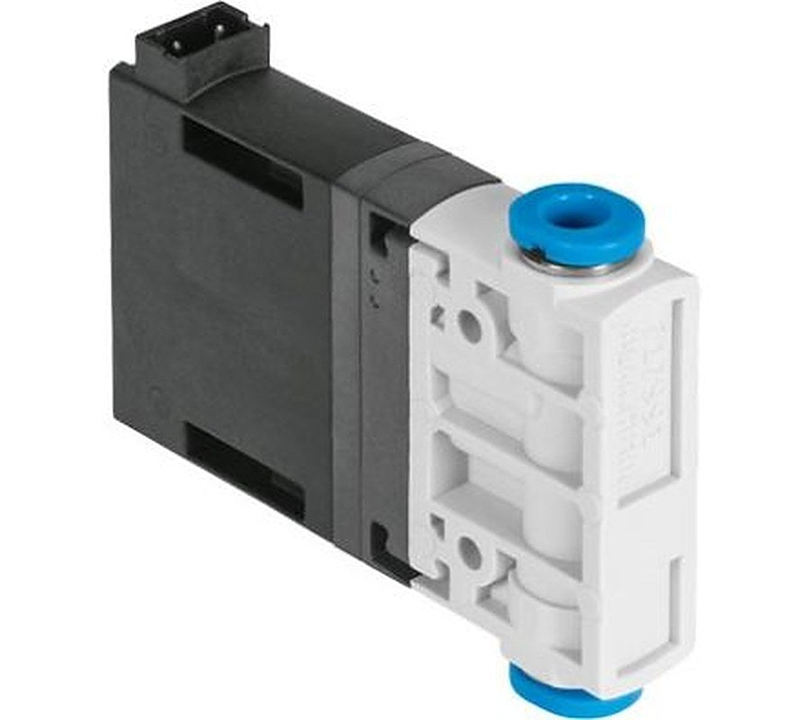 Festo Pneumatic Solenoid Valve - Monostable, Closed, 2/2 Electric Metric MHJ9 Series 24V dc