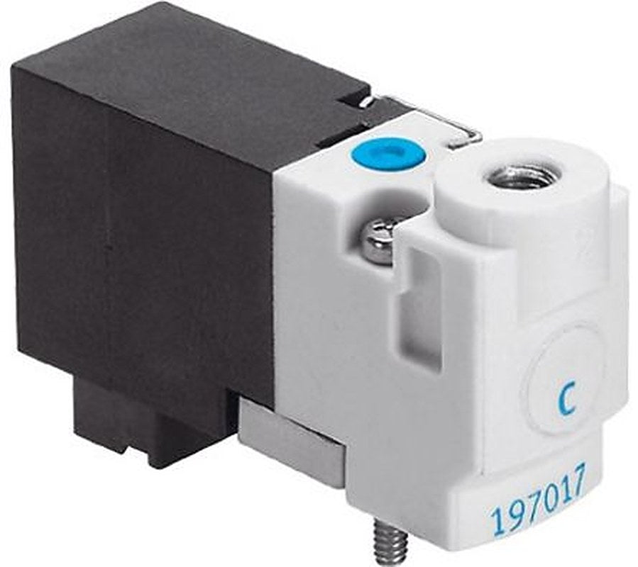 Festo Pneumatic Solenoid Valve - 2/2, Closed, Monostable Electric Metric MHP1 Series 5V dc