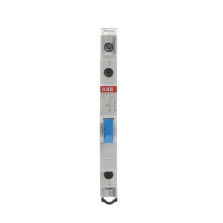 ABB 250V ac DIN Rail Push Button Circuit Trip for use with System Pro M Compact, SMISSLINE Socket System