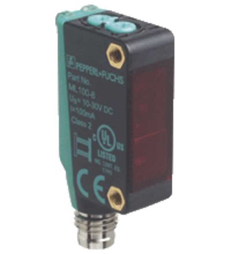 Pepperl + Fuchs Background Suppression Photoelectric Sensor, Block Sensor