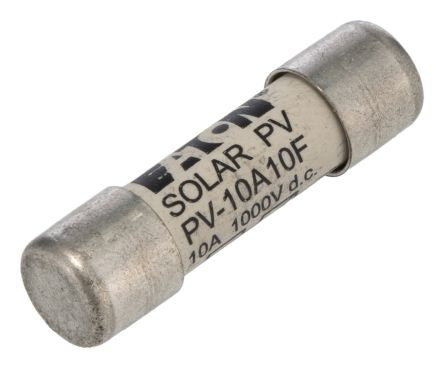 Eaton 10A Ceramic Cartridge Fuse, 10 x 38 mm