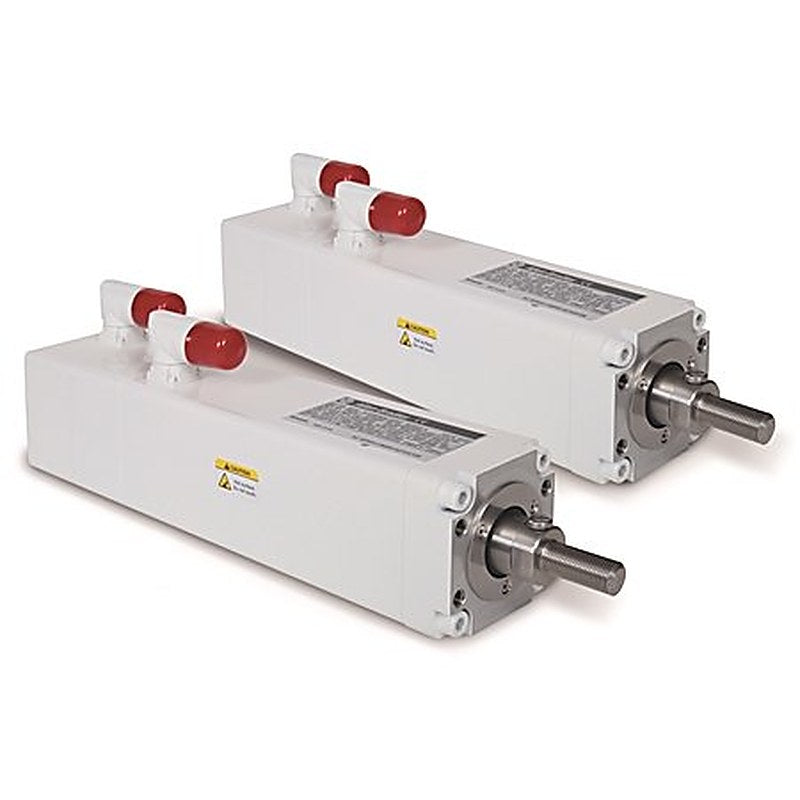 MP-Series Heavy Duty Electric Cylinders, Actuator Rod w/Male Rod End with Food Grade White Paint Option,457.2 mm (18.0 in.) Max., 230V AC, 1024 SIN/COS Multi-turn ABS Encoder (150...450mm stroke lengths), No Brake