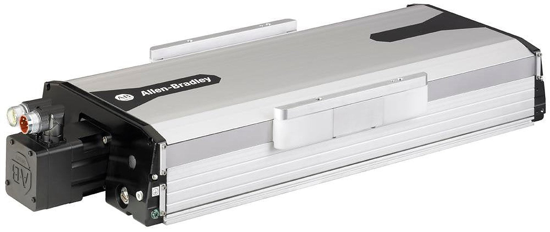 MP-Series Integrated Linear Stage-Type Actuator, Frame Size 6 = 150 mm (5.9 in) base width, 230V ac, Ballscrew, 120 mm Stroke Length, Multi-turn High Resolution Encoder (absolute feedback) 128 cycle/rev., 5.0 mm/rev (0.19 in./rev) ballscrew with rotary motor, Covered with strip seals (IP30 protection), No brake