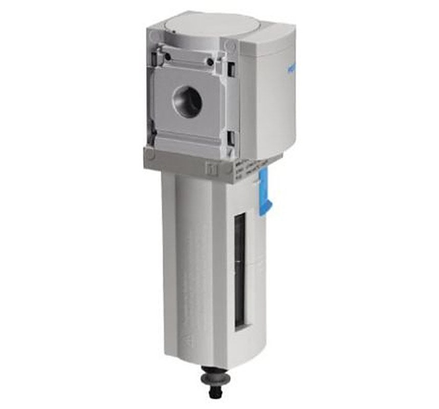 Festo 40 μm 12 bar Filter 1700L/min max with Automatic drain