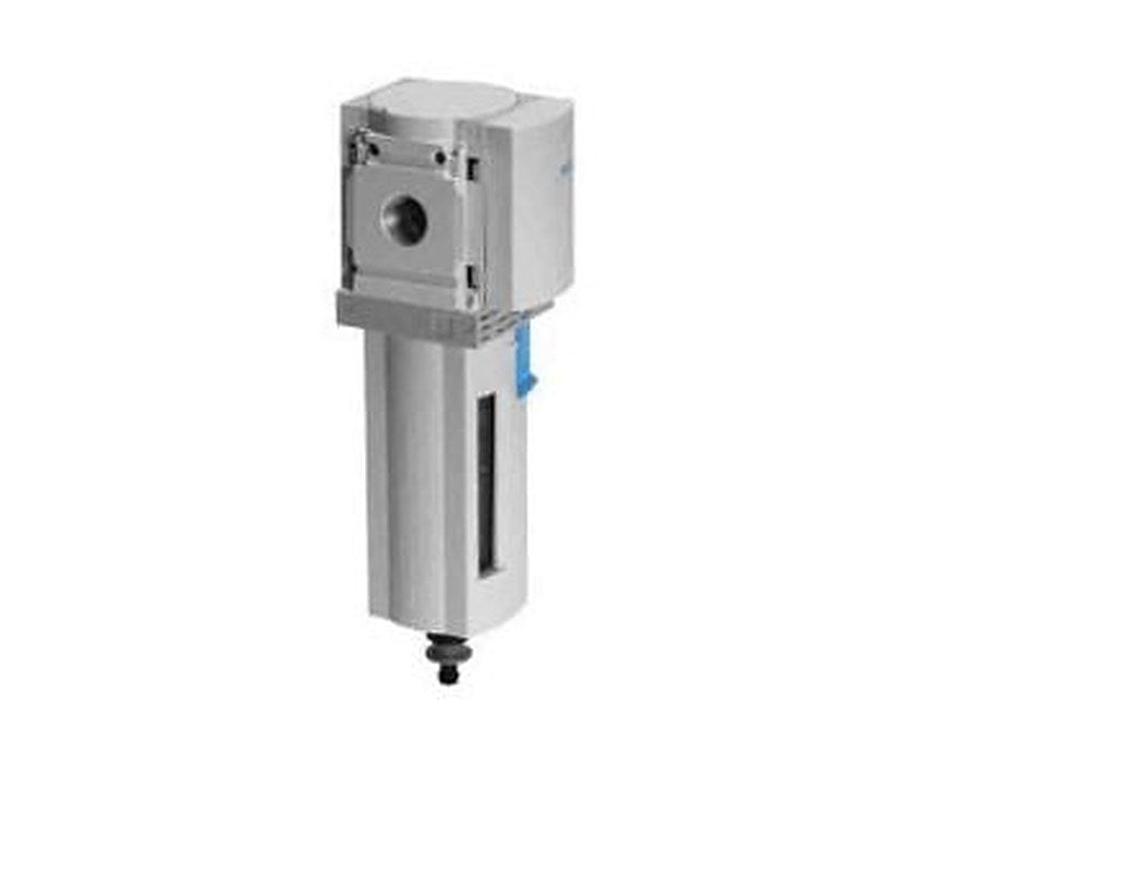 Festo MS series 40 μm 1/8 in G 14 bar Filter 1100L/min max with Manual drain