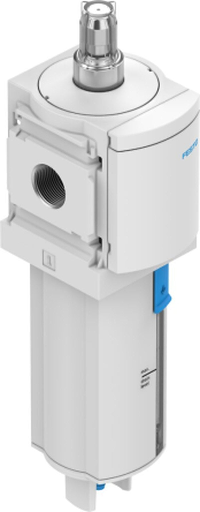 Festo MS series 0.01 μm 1/4 in G 14 bar Pneumatic Filter 360 L/min max with Manual drain
