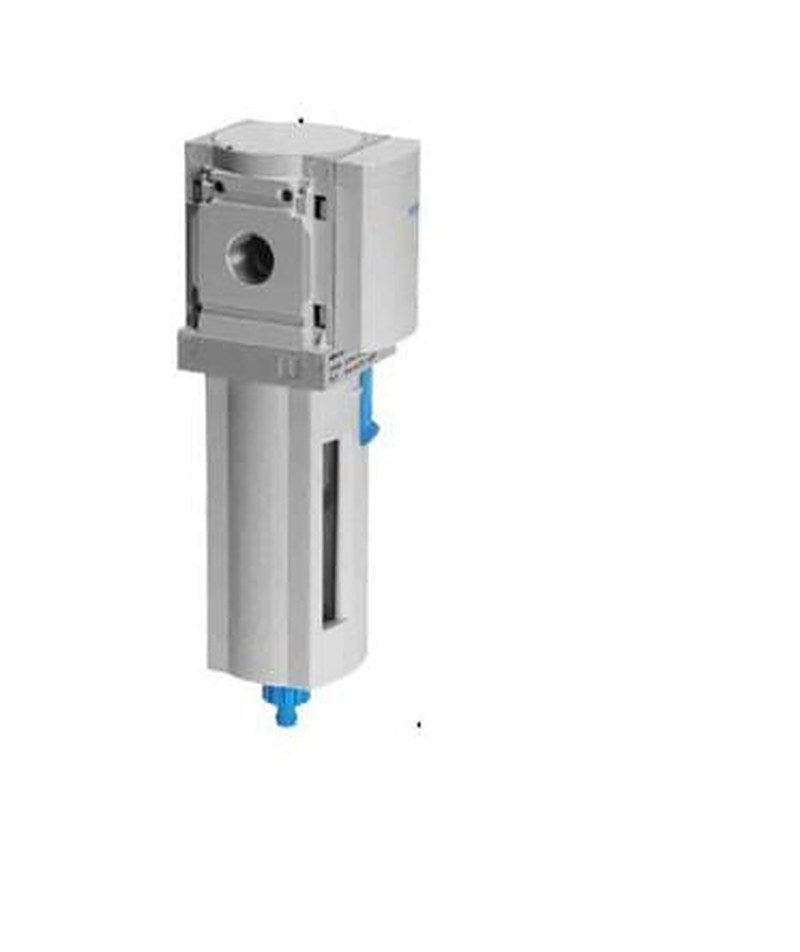 Festo MS series 0.01 μm 1/8 in G 14 bar Pneumatic Filter 360 L/min max with Manual drain