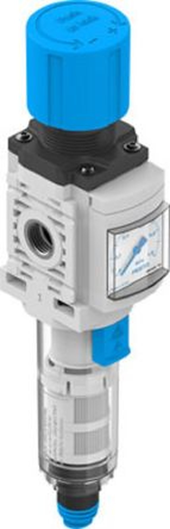 Festo MS Filter Regulator, 5 μm, 1/4 in G, Automatic, 10 bar, 8098266