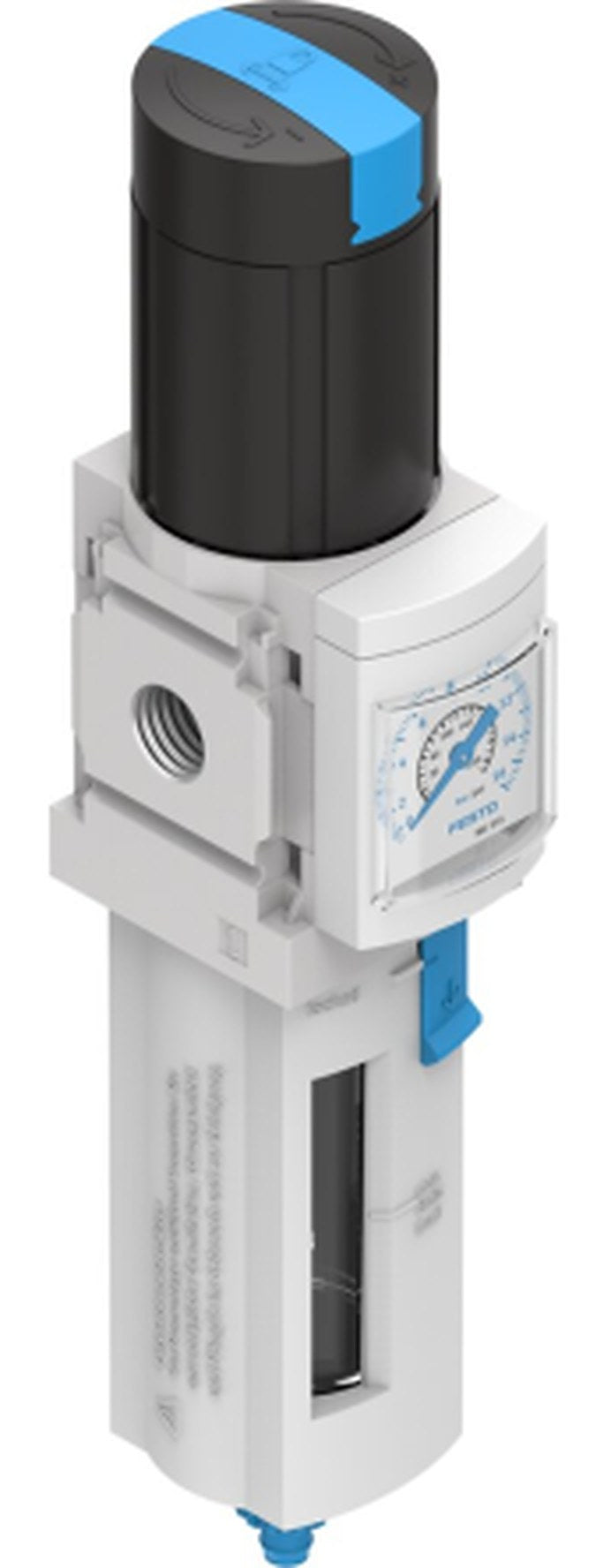 Festo MS Filter Regulator, 40 μm, 1/8 in, Manual, 14 bar, 529172