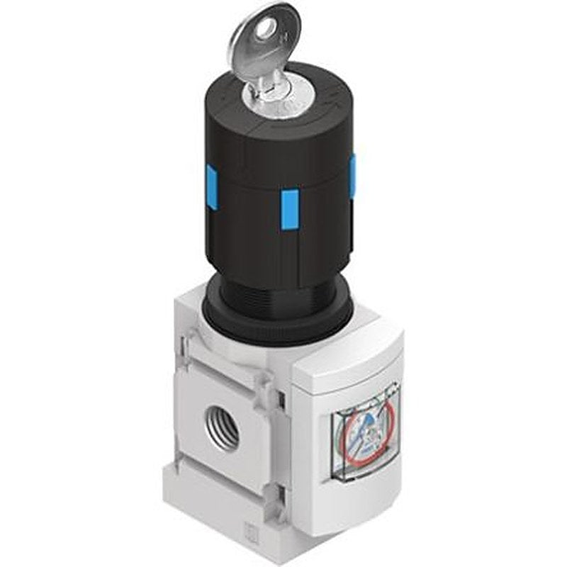 Festo 1/4 in G Regulator - 14 bar, MS4-LR-1/4-D6-RG-E11 1800 L/min MS4