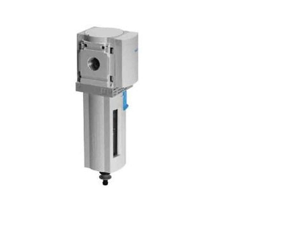 Festo MS series 40 μm 1/2 in G 20 bar Filter 4100L/min max with Manual drain