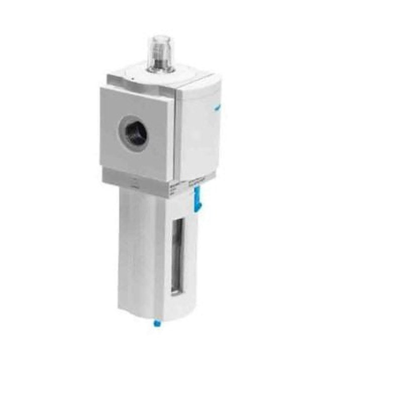Festo MS series 0.01 μm 1/2 in G 20 bar Pneumatic Filter 900 L/min max with Manual drain