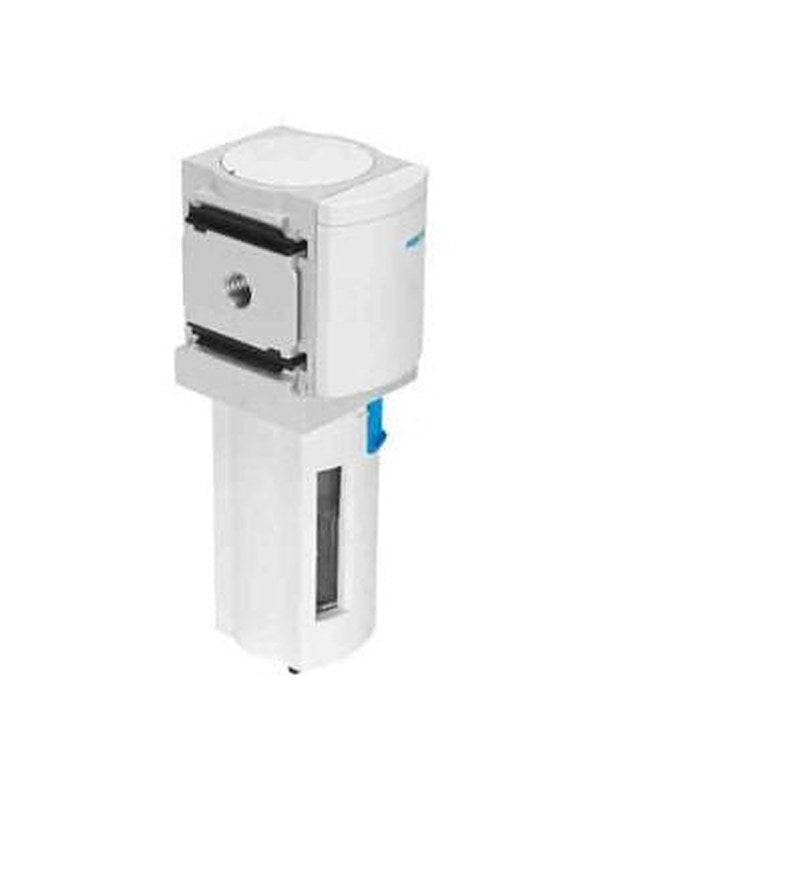 Festo MS series 1 μm 1/2 in G 20 bar Pneumatic Filter 950 L/min max with Manual drain