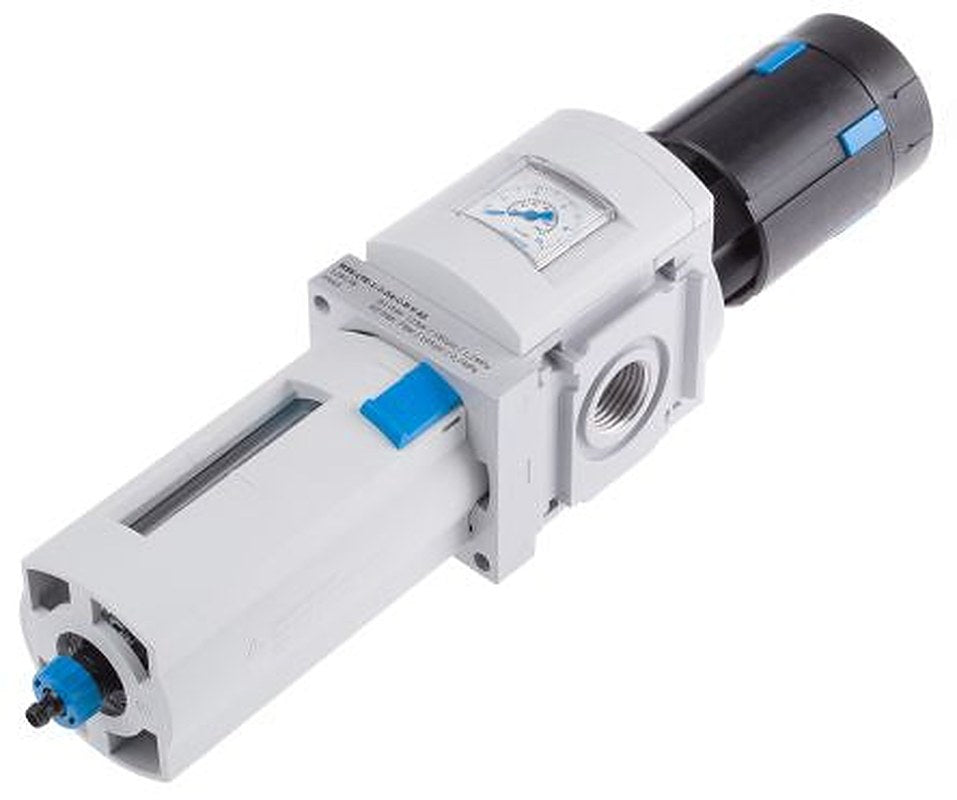 Festo MS6 Filter Regulator, 5 μm, 1/2 in, Automatic, 12 bar, 529178